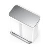 simplehuman LINER POCKET RECYCLER Kosz Pedałowy na Śmieci 58 l Dwukomorowy / Biały